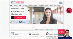 Desktop Screenshot of essayacademia.com